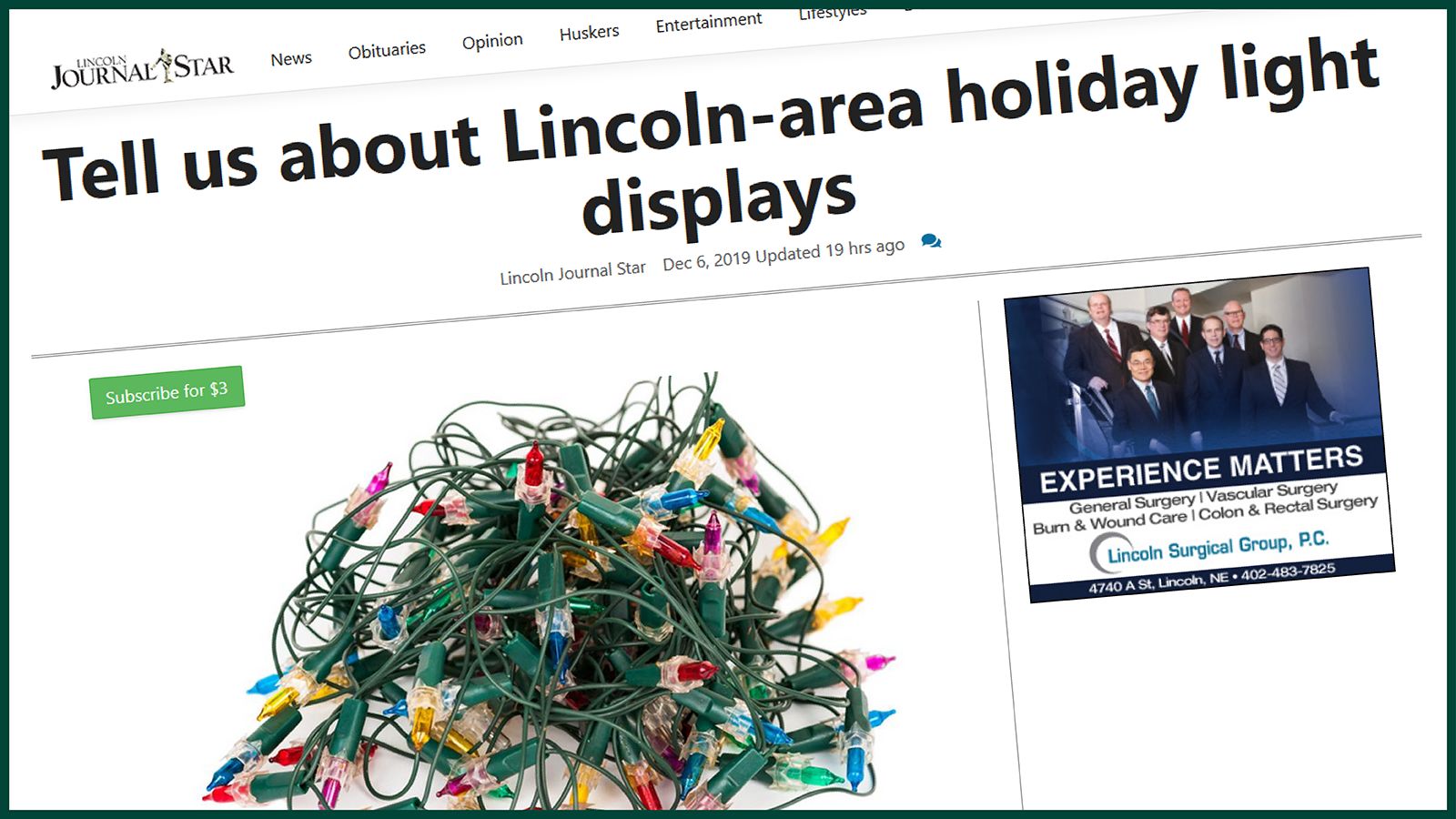 2. Great holiday lights and displays